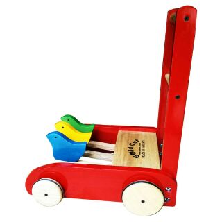 Xe gỗ tập đi 3 con chim