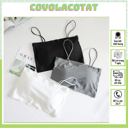 FREESHIP XTRA Áo Bra su đúc 2 dây xinh xắn, Áo bra gym/yoga bra thể thao dáng crotop hàng xịn giá rẻ