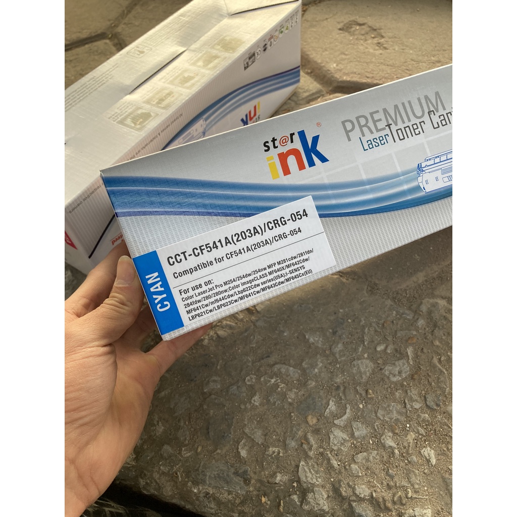 Hộp mực Máy in CF 540-541-542-543 . sử dụng cho máy in 203A-254 280 281 254 DW