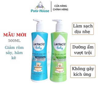 Sữa Tắm Gội Lactacyd 500ML An Toàn Cho Bé Từ Sơ Sinh Mẫu Mới Chính Hãng