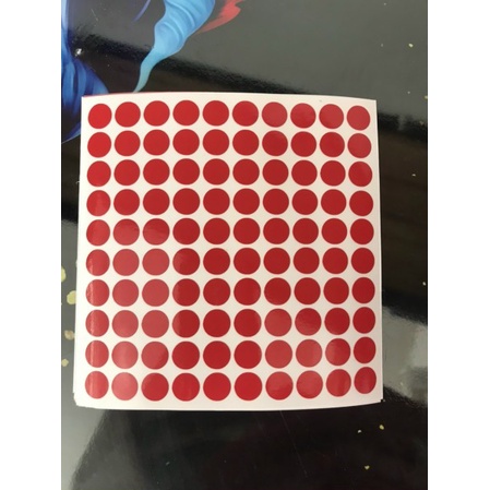 Tem tròn dán sản phẩm