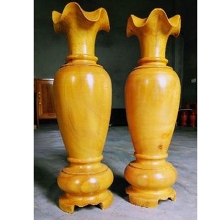 LỤC BÌNH GỖ MÍT MỘT ĐÔI 61CM X 20CM