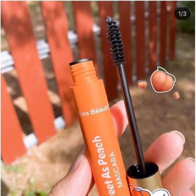 Bộ mascara và kẻ mắt đào của Kiss beauty