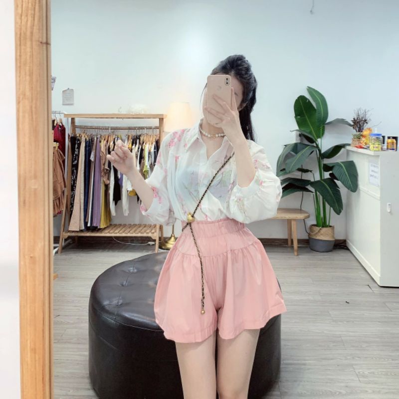 Set Áo Hoa Hồng Mix Quần Tacta Siêu Hot | BigBuy360 - bigbuy360.vn