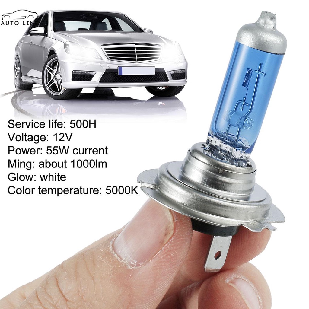 Bóng Đèn Pha Chống Sương Mù H7 1000LM 12V 55W 5000K SHOPCYC8308 Siêu Sáng Dành Cho Ô Tô