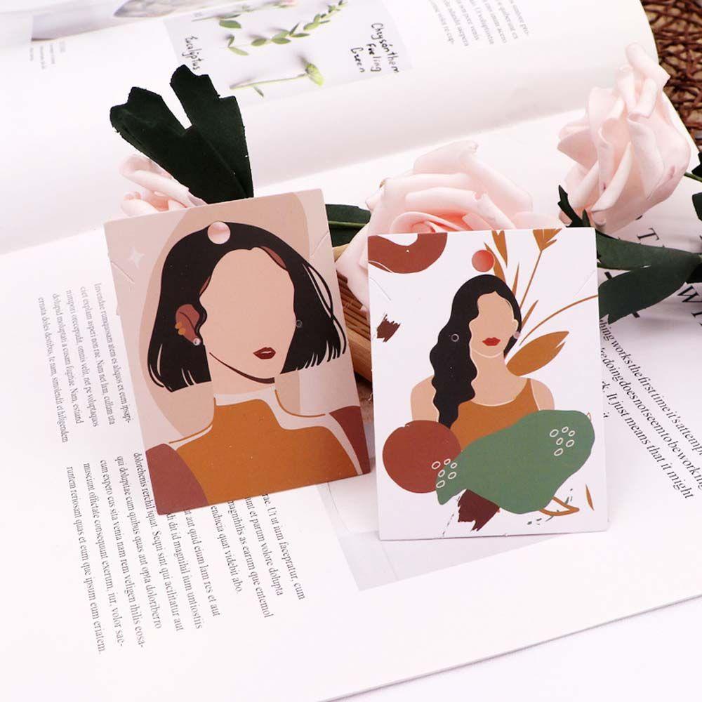 Thẻ Giấy Trưng Bày Trang Sức 6x8cm Tiện Dụng