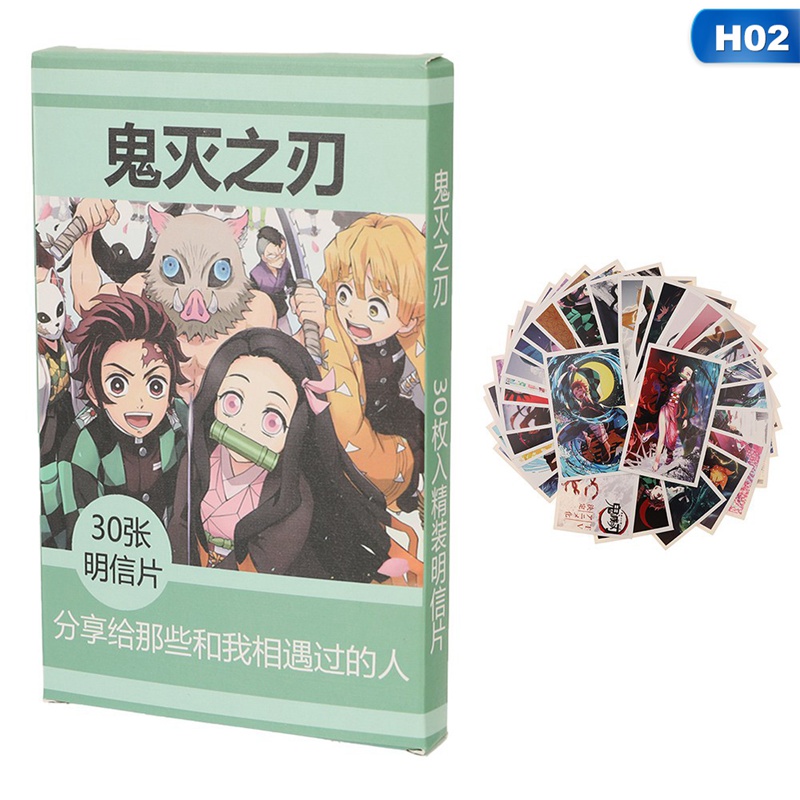 flowersqueen Set 30 Tấm Bưu Thiếp In Hình Nhân Vật Anime Tokyo Ghoul
