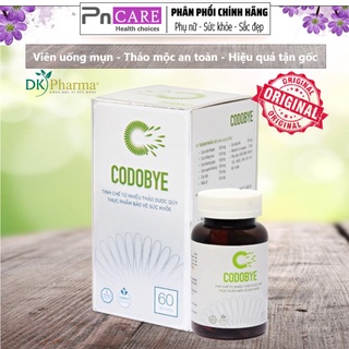 Pncare | viên uống ngừa mụn an toàn codobye ® 60v - thảo dược quý