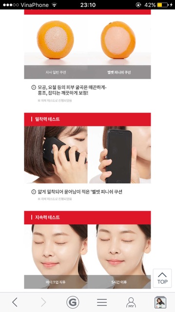 Phấn nước Missha velvet finish | BigBuy360 - bigbuy360.vn