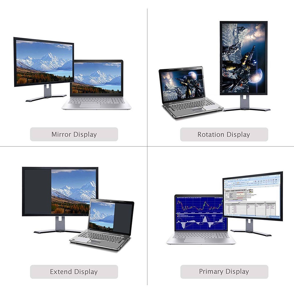 DG USB 3.0 to HDMI 1080P HD Video Cable Adapter Converter For PC Laptop HDTV | BigBuy360 - bigbuy360.vn