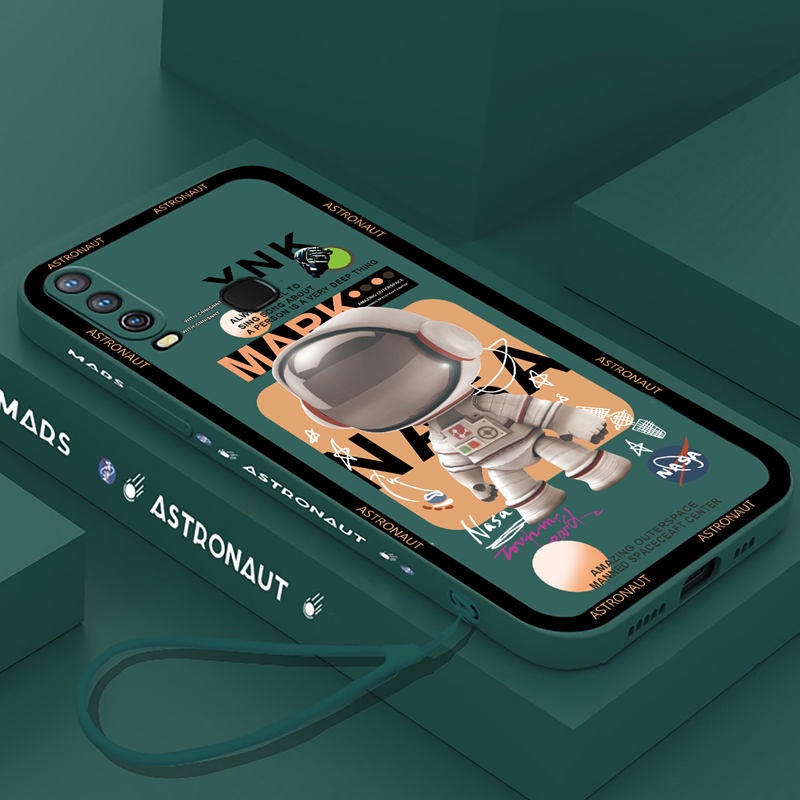 Ốp Điện Thoại Mềm In Họa Tiết Phi Hành Gia Cho Huawei Y6P Y7A Y6 Pro Y7 Pro 2019 Y9S P30 Lite Nova 7i Nova 5T Nova 3i