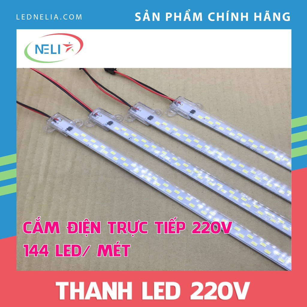 Led Thanh 2 Hàng Bóng Siêu Sáng Chip 5730 Điện 220V Dài 1m và 50cm | BigBuy360 - bigbuy360.vn