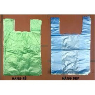 [GIÁ SỈ] 1 Kg Túi Nilong Đóng Hàng 2 Quai Siêu Dai Giá Rẻ - Túi Nilong Mỡ Bọc Hàng