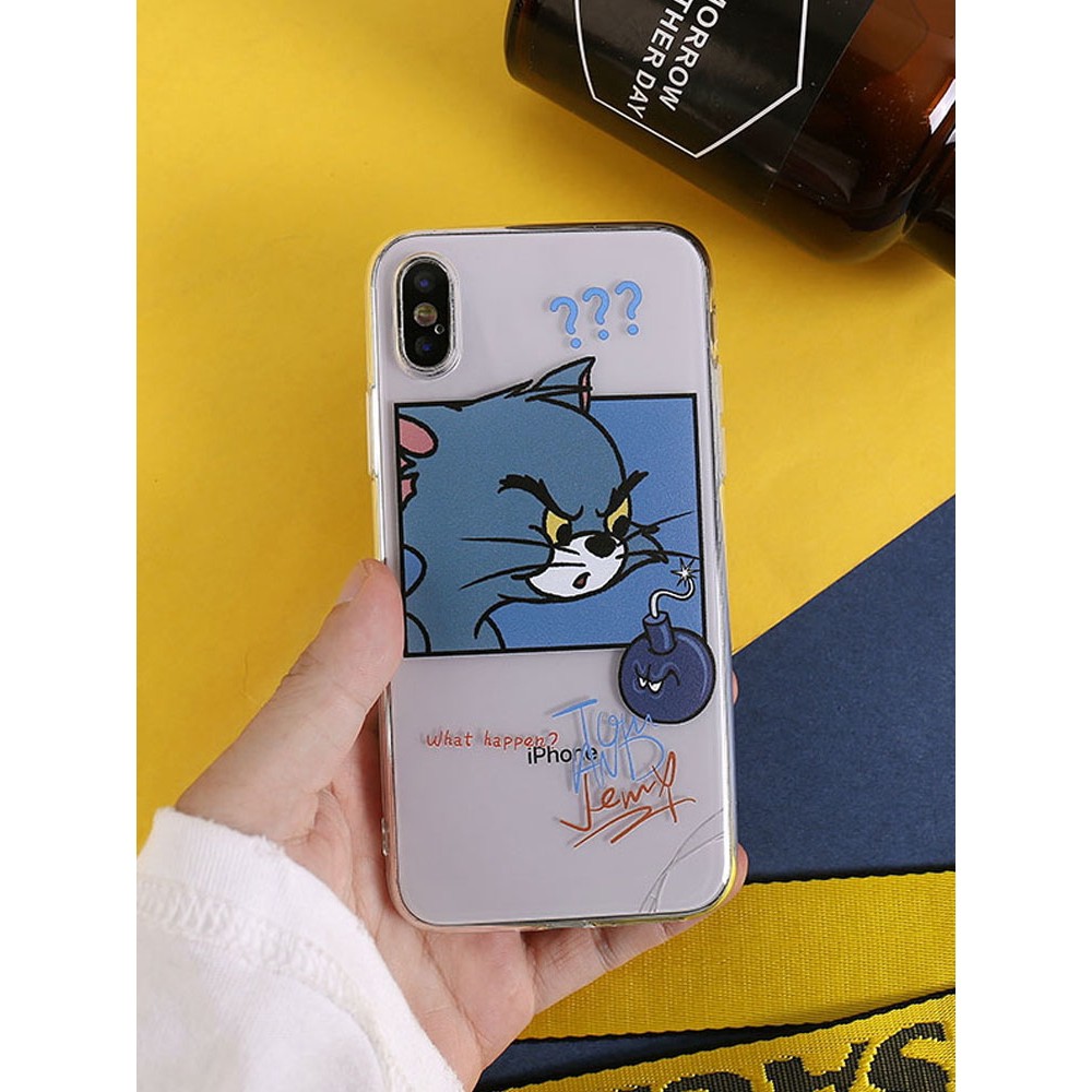 Ốp Điện Thoại Mềm Hình Tom And Jerry As65 Cho Oppo F11 Pro F9 F7 F5 Youth F1S F3 K3