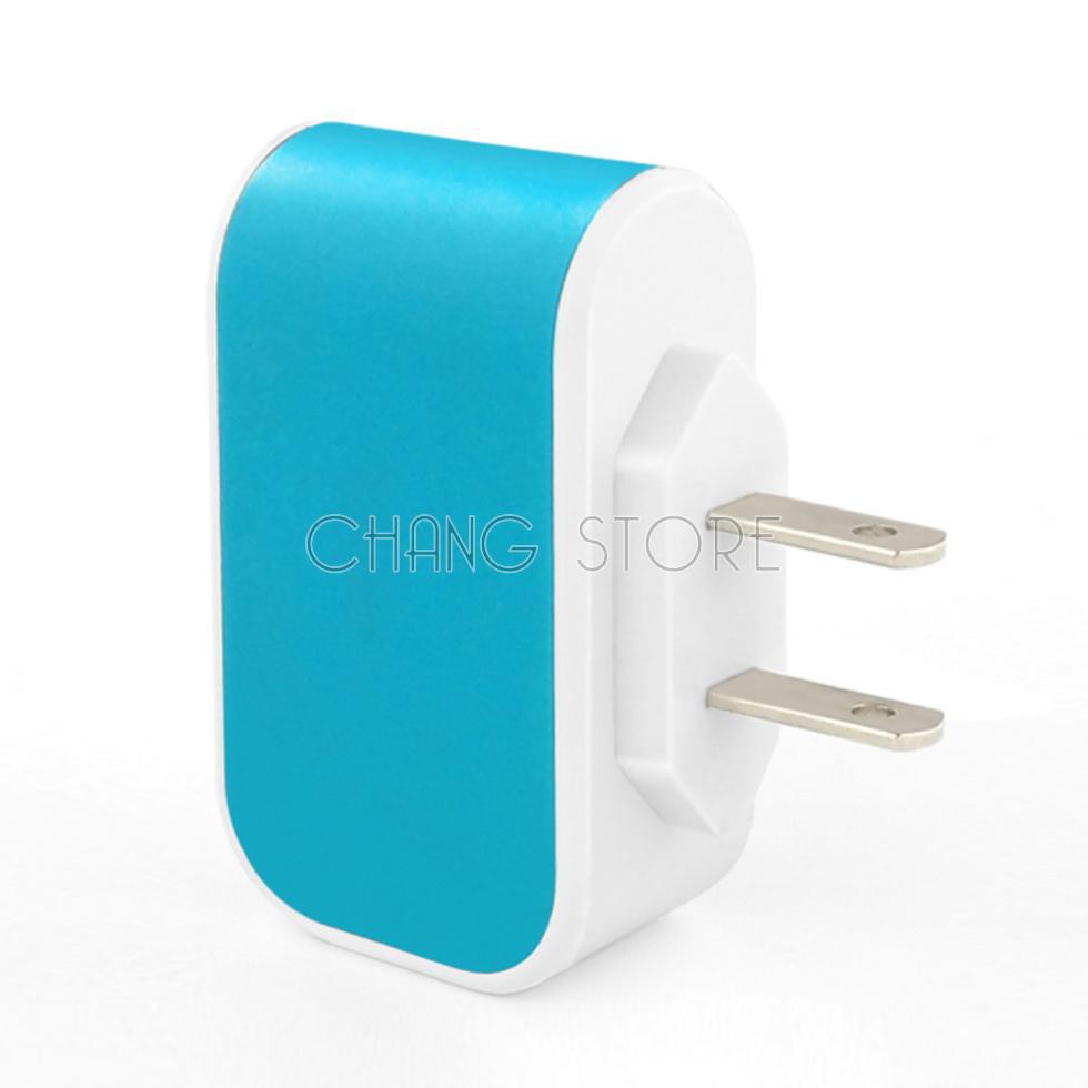 Cốc sạc 3 cổng USB tiện dụng - củ sạc điện thoại nhiều màu tiện lợi