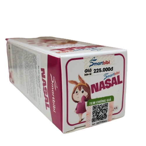 SmartBiBi NASAL làm thông thoáng màng nhầy và loãng dịch mũi 15ml- TP155