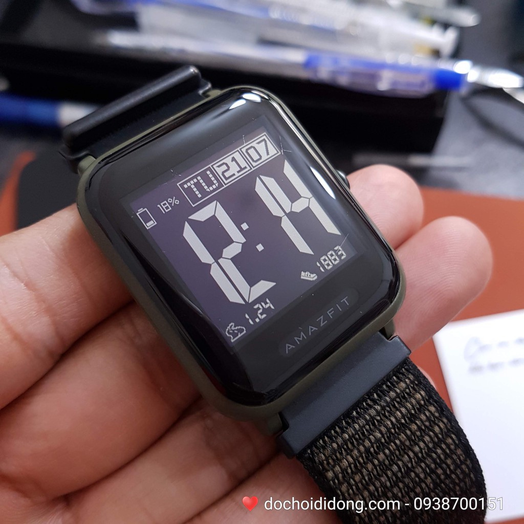 Miếng dán cường lực dẻo Polyme dành cho đồng hồ Xiaomi Amazfit Bip