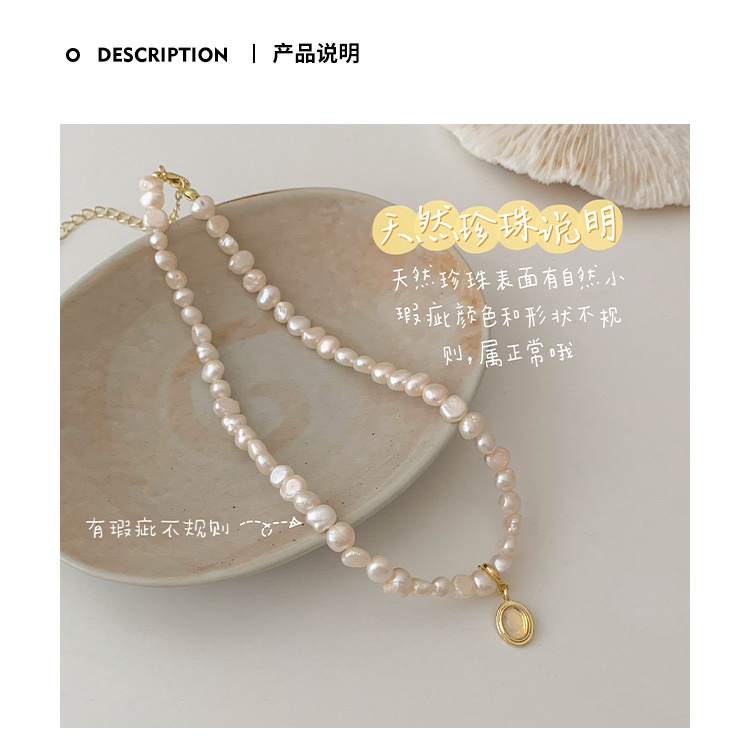 Vòng Cổ Choker Ngọc Trai Trắng Sang Trọng Thời Trang Cho Nữ