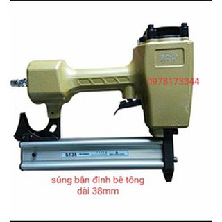 súng bắn đinh bê tông ST-38 dùng hơi đinh dài 38mm
