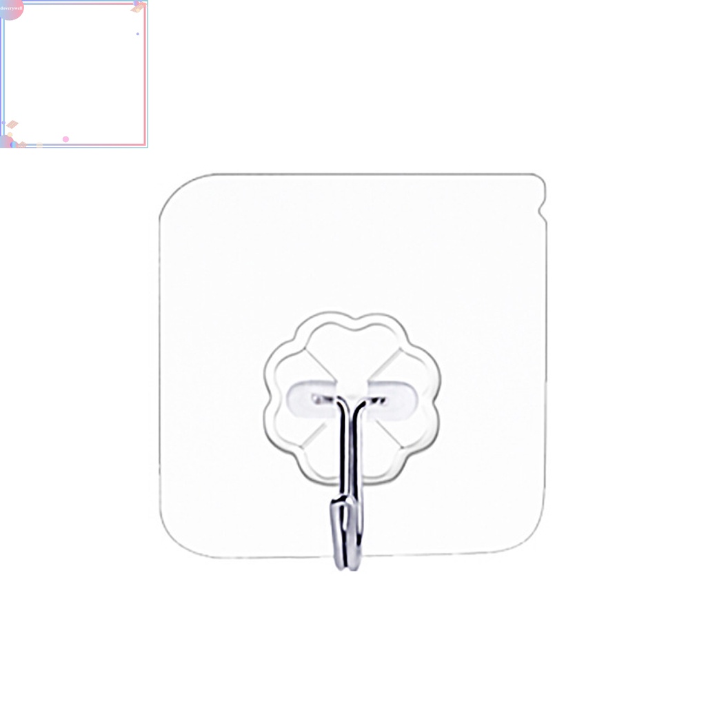 Móc treo đồ dán tường màu sắc đơn giản tiện dụng cho gia đình