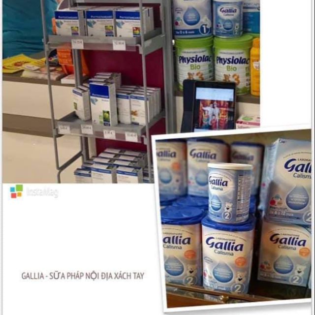 Sữa Gallia Calisma số 2 Pháp - hộp 900g