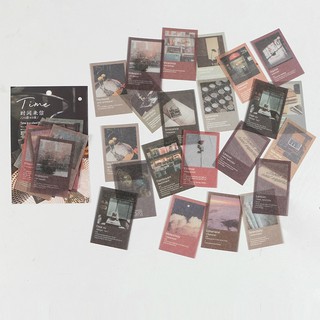 Set 10 sticker vintage