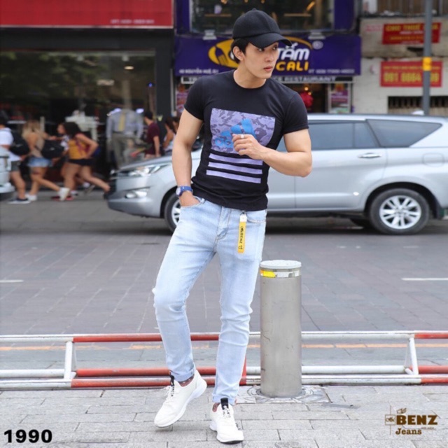 Quần Jean Nam Mẫu Mới Màu Đen Rách Xước Quần Bò Đẹp Giá Rẻ, ali 64 | BigBuy360 - bigbuy360.vn