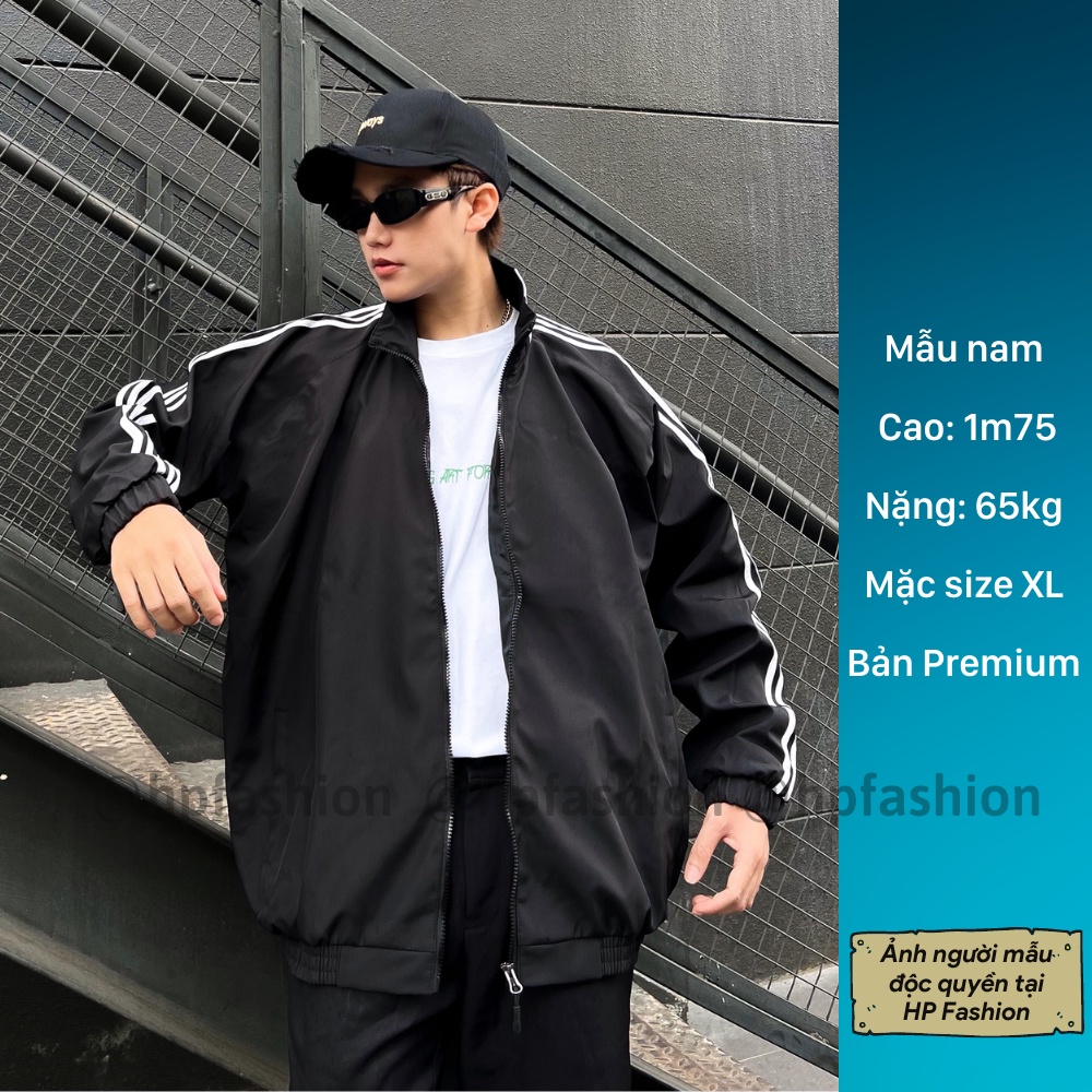 Áo khoác bóng chày ❤️ Áo bomber form rộng vải dù thời trang Hàn Quốc chống nắng dáng Unisex nam nữ D08