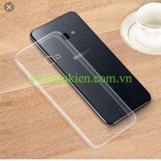 Ốp lưng dẻo silicon samsung j4 plus siêu mỏng trong suốt