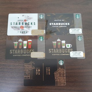 Thẻ Starbucks US lưu niệm - Phiên bản Starbucks Coffee Company