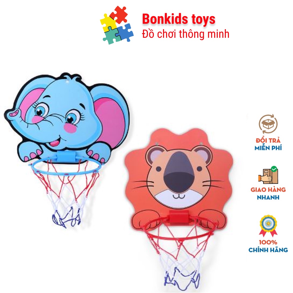 Bóng rổ treo tường cho bé Bonkids toys