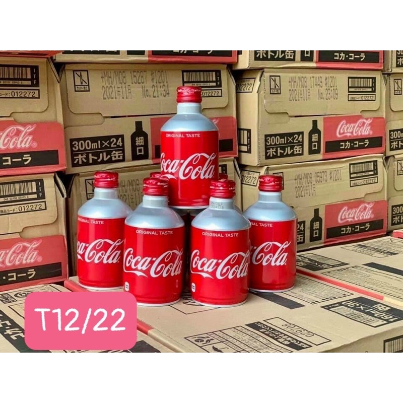 Combo 4 chai Coca Cola date T12/22 Nhật Bản