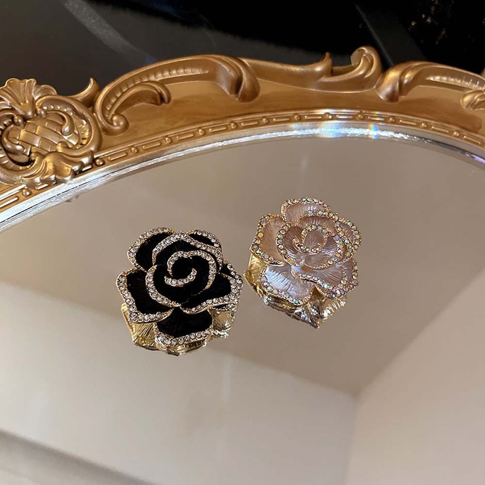 Trâm cài áo hình hoa trà phong cách Hàn Quốc thanh lịch cho nữ