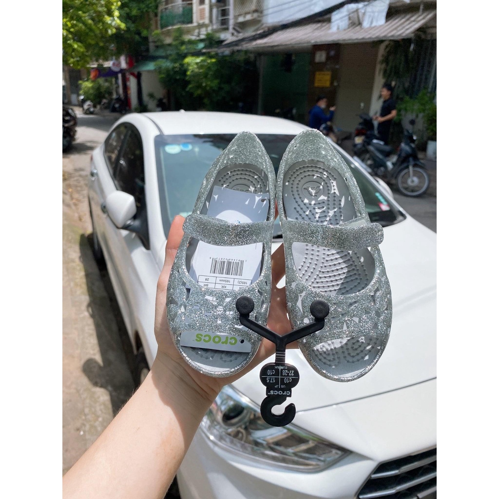 Sandal và giọ cross chính hãng chuẩn auth cho bé gái full tag bao check ko chuẩn hoàn tiền or 1 sao