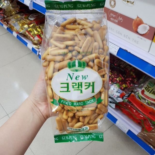 Bánh quy lúa mạch New Cracker Geum Pung 270g - Nhập Khẩu Hàn Quốc
