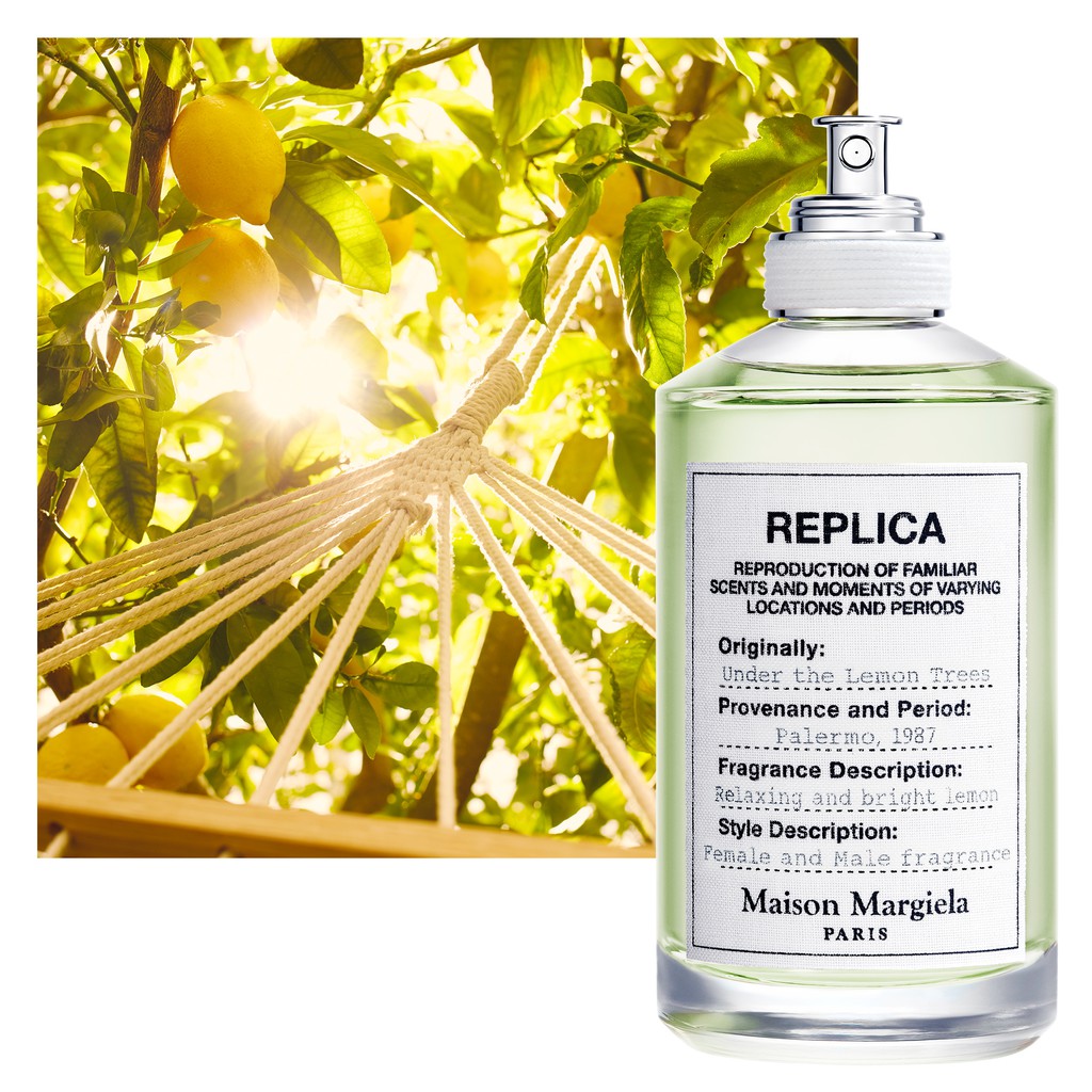 [𝗦𝗔𝗟𝗘]..::✨ Nước Hoa Maison Margiela Replica Under the Lemon Trees Tester 5/10ml ✨::.. | Thế Giới Skin Care