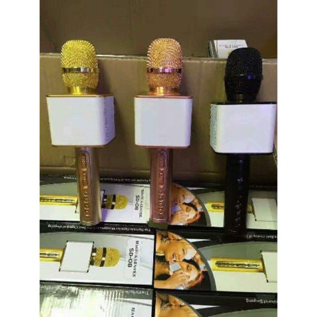 Micro Karaoke SD08 hát hay