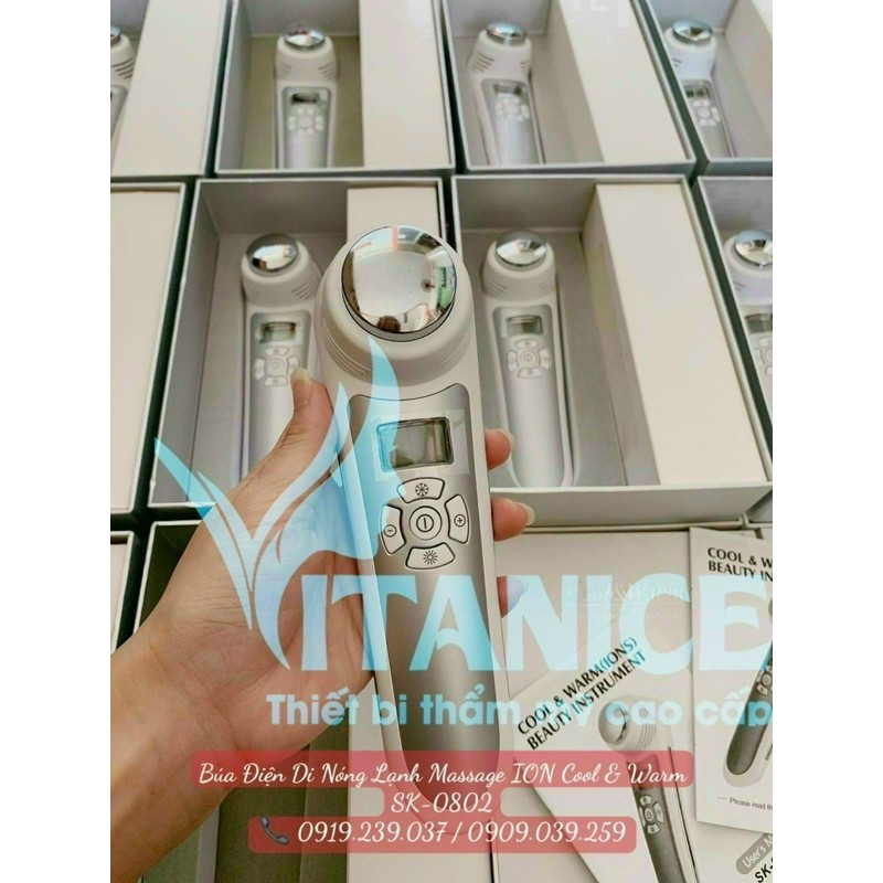 Búa Điện Di Nóng Lạnh Massage ION Cool & Warm | BigBuy360 - bigbuy360.vn