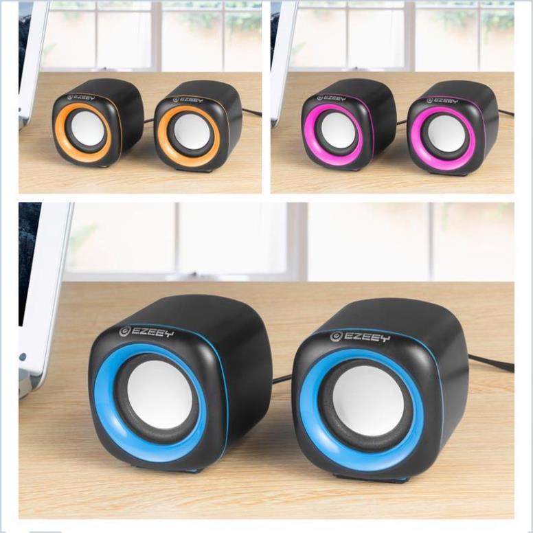 Loa Máy Tính Mini Để Bàn Dòng Cao Cấp EZEEY- Bass Mạnh- Âm Thanh Hay- Loa Vi Tính Cao Cấp Bảo HànH Lỗi 1 Đổi 1