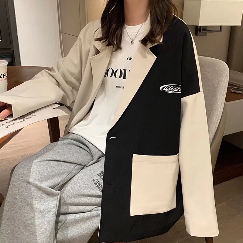 Áo Khoác Blazer 2 Lớp Dành Cho Nam Nữ Phối Túi Độc Lạ Phong Cách Tổng Tài 2023