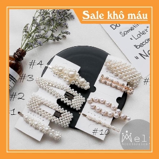 [Shop Bee] KẸP TÓC NGỌC HÀN QUỐC - MELY 741