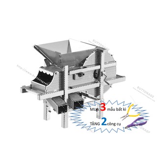 Mô Hình Lắp Ghép kim Loại 3D Máy thổi lọc ngũ cốc nông nghiệp