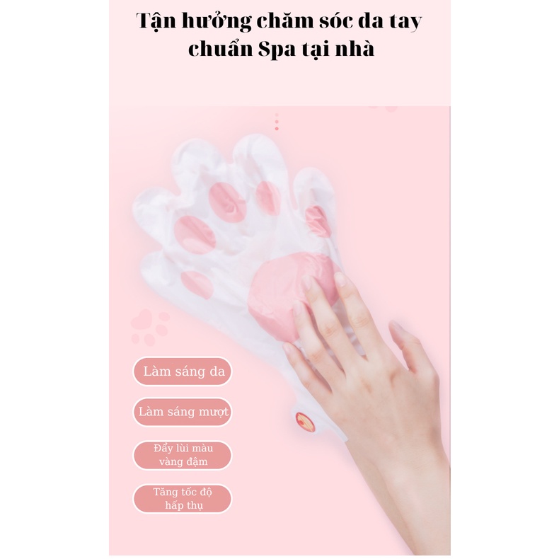 Mặt Nạ LIG Ủ Chân, Tay Lột Da Chết Sữa Dê Nha Đam Sáng Da Và Cung Cấp Dưỡng Ẩm Cho Đôi Bàn Chân, Tay