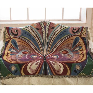 ORDER Thảm treo tường họa tiết vintage chăn trải shopha chống bụi, phong cách boho vintage freestyle