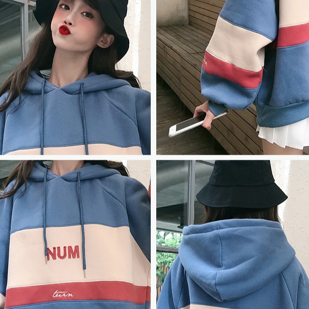 Áo hoodie unisex thời trang nam nữ ulzzang form rộng phong cách Hàn Quốc | BigBuy360 - bigbuy360.vn