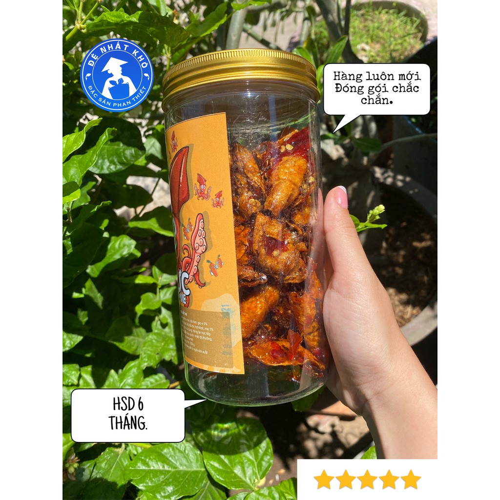 Mực Rim Me 210g Đệ Nhất Khô Chua Ngọt Ít Cay, đồ ăn vặt vừa ngon vừa rẻ, Đặc Sản Phan Thiết | BigBuy360 - bigbuy360.vn
