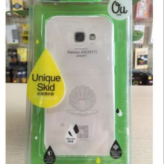 ốp lưng dẻo trong suốt ou case samsung A520/A5 2017 tặng kính cường lực cao cấp