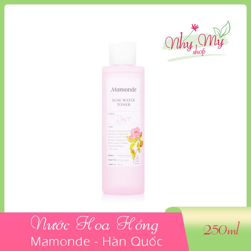 Nước Hoa Hồng Mamonde Toner 250ml