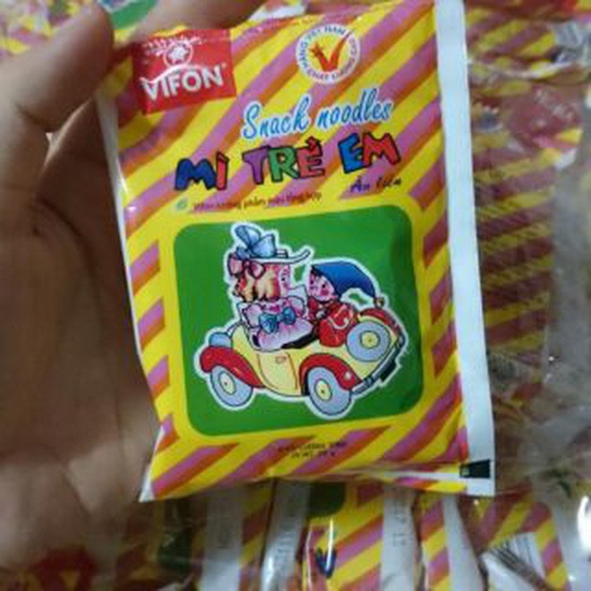 Mì tôm trẻ em