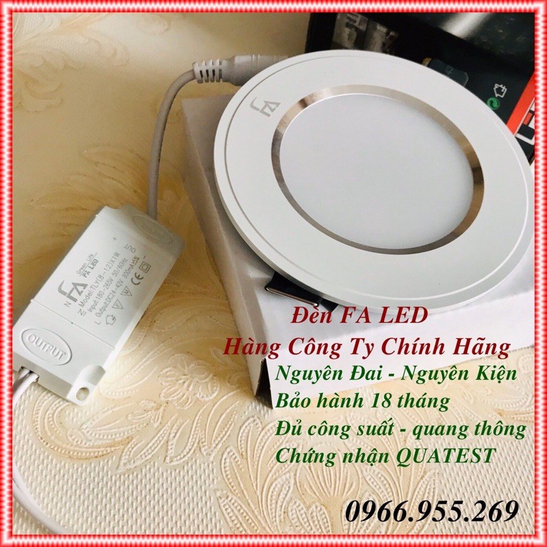 Bóng Đèn LED âm trần downlight đế tản nhiệt 100% nhôm, siêu tiết kiệm điện 7w-9w bảo hành 18 tháng chính hãng